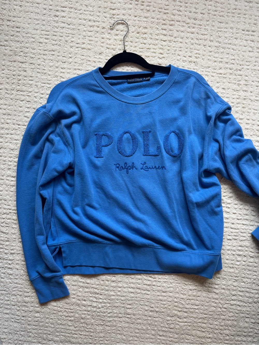 Polo by Ralph Lauren Bright Blue Crewneck Sweatshirt